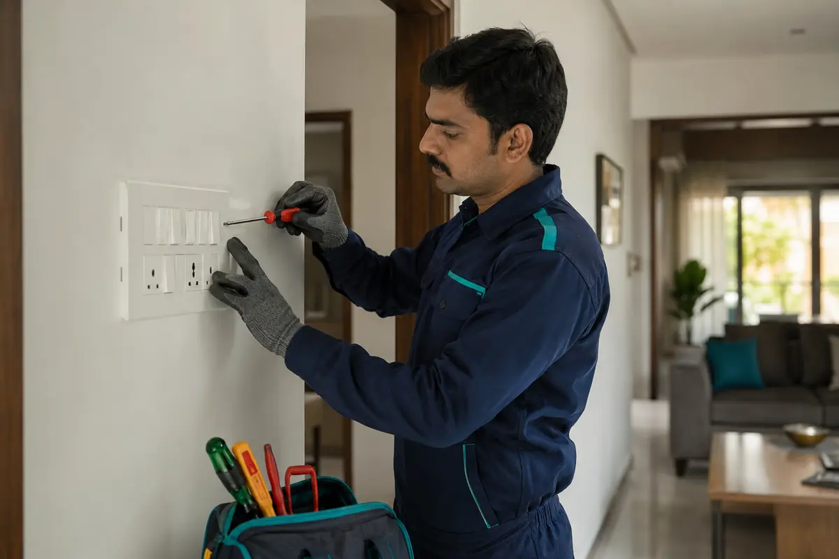 Electrician professional service guide